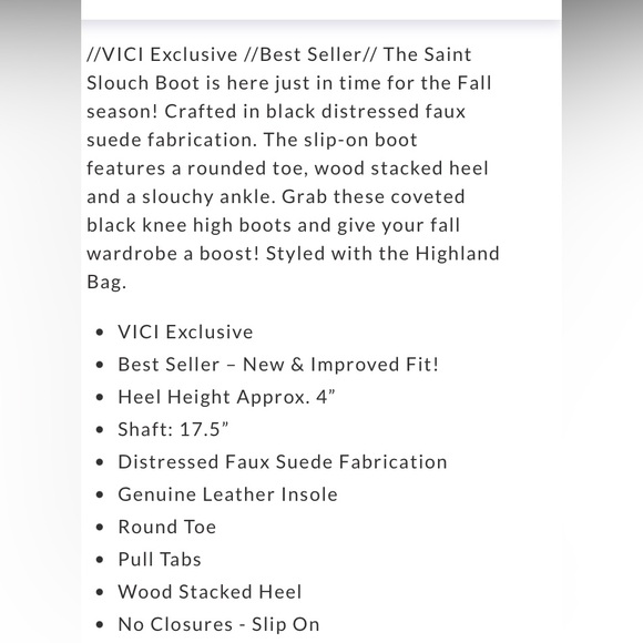 VICI Saint Slouch Boot - Picture 4 of 5